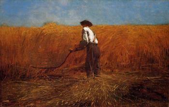 Winslow Homer : The Veteran in a New Field aka buchet